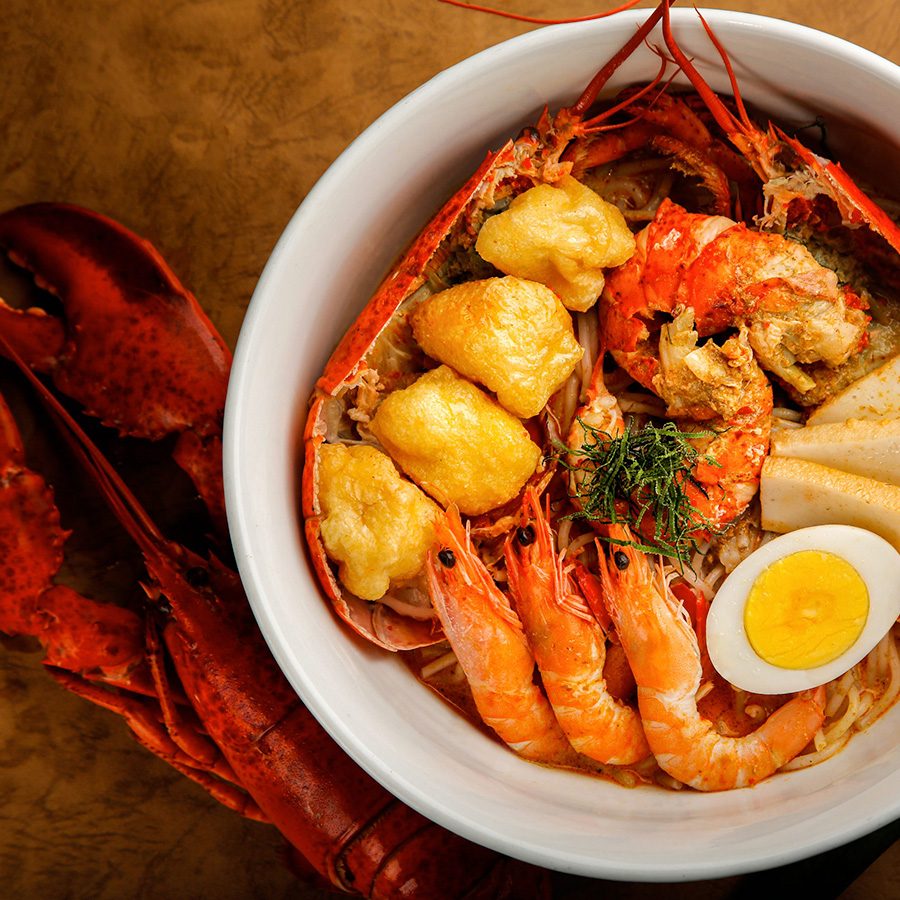 Laksa at Palm Court, The Langham Hong Kong